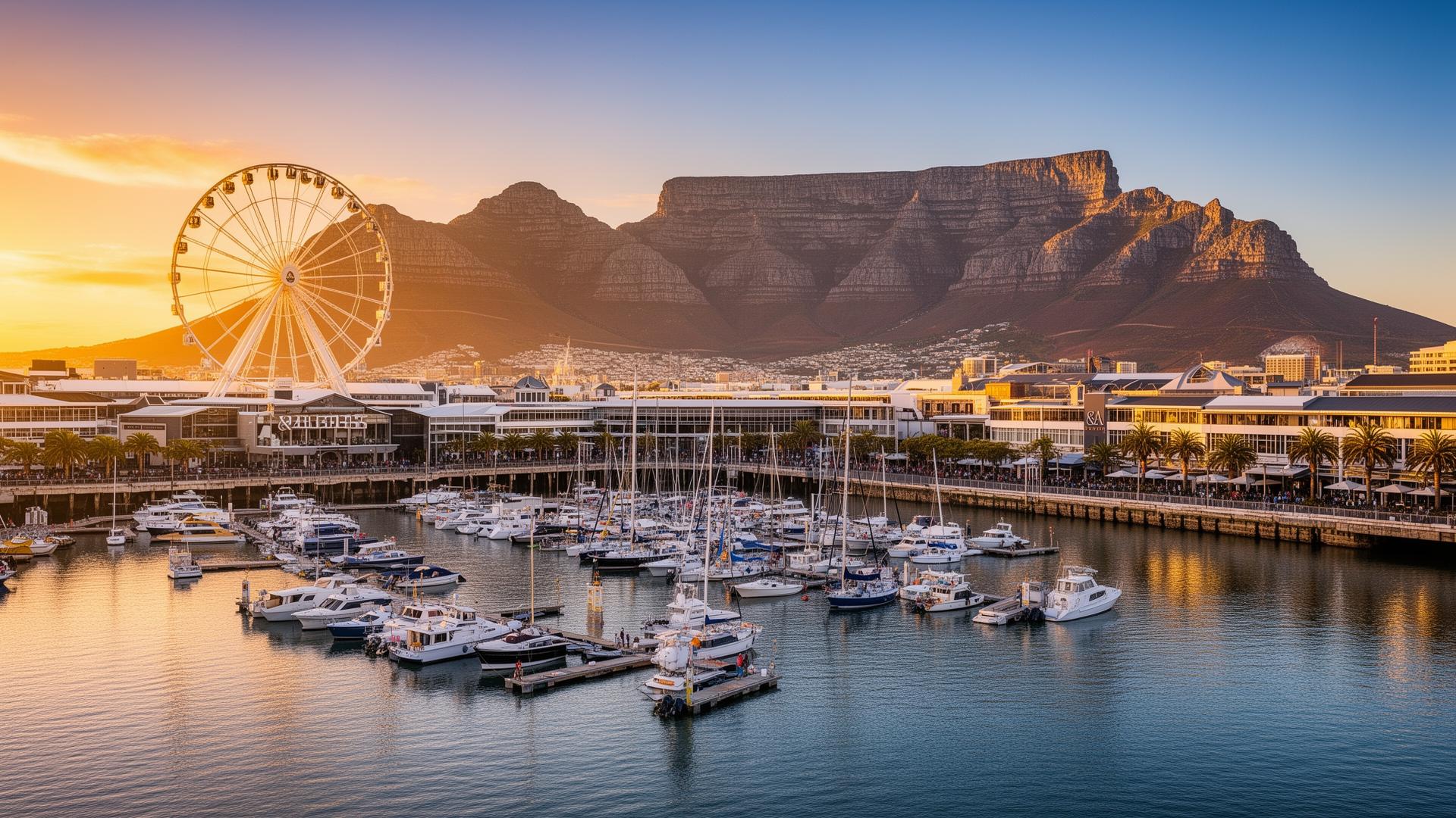 V&A Waterfront harbor